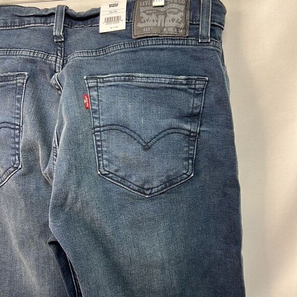 Levi’s 514 Straight Stretch Jeans size 35/34 NWT - Picture 8 of 13